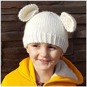 Image of Counting Sheep Winter Hat Knitting Pattern