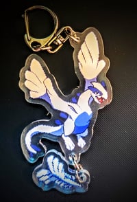 Image 4 of Lugia and Ho-oh Double Sided Connected Charm