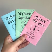 Image 3 of favorite short poems zine