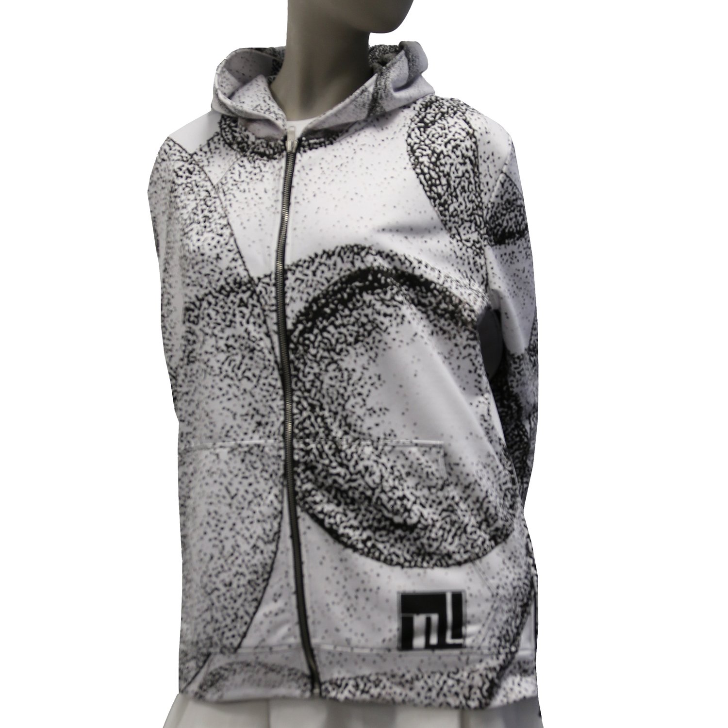 Image of HOODED JACKET WITH A MODULAR DESIGN