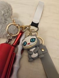 Image 2 of  Cheshire Cat Safety Keychain 