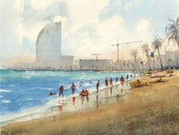 Image 2 of Beach Print Set