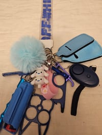 Image 1 of Cinnamoroll Safety Keychain