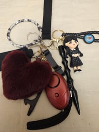 Image 2 of Wednesday Safety Keychain 