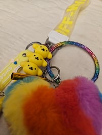 Image 1 of Pompompurin Safety Keychain 