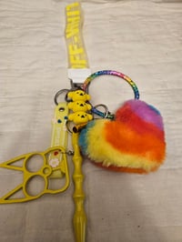 Image 3 of Pompompurin Safety Keychain 