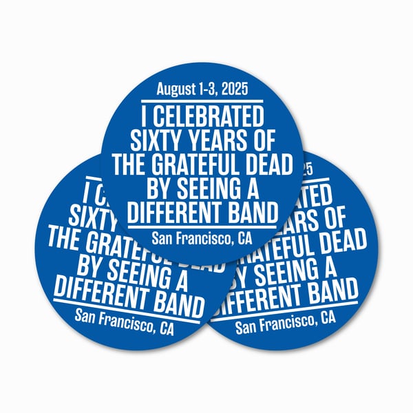 Image of Different Band GD60 sticker (3 pack, ships free)