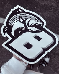 Image 1 of XXL B-LOGO VINYL STICKER
