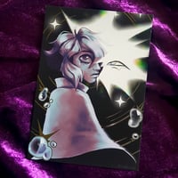 IN STARS AND TIME Stardust Print SREBRNY