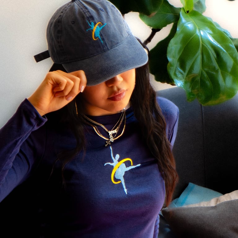 Ballerinasupply.com by Do Nothing Baseball Cap Image 3