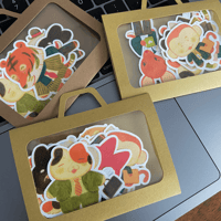 Image 2 of Business Critters Sticker Pack