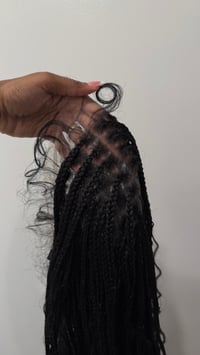 Image 1 of 36” Braided Boho Knotless Unit