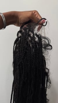 Image 2 of 36” Braided Boho Knotless Unit