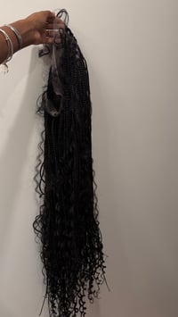 Image 3 of 36” Braided Boho Knotless Unit