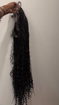Image 4 of 36” Braided Boho Knotless Unit