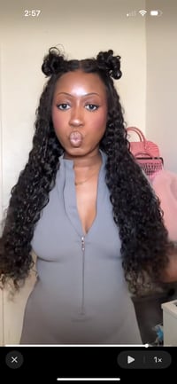 Image 1 of OQ Hair Water Wave Closure Wig 