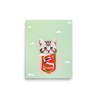 Image 1 of CatFish Head in the Clouds - 8x10 inch - Matte Giclee Print 