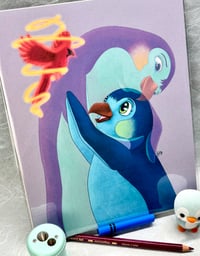 Image 3 of A Visit From Mom Print