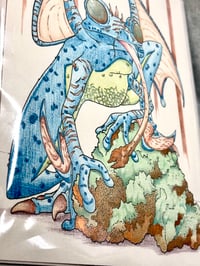 Image 3 of Copper Frog Dragon Print