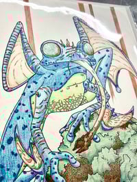 Image 2 of Copper Frog Dragon Print