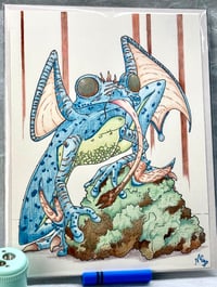 Image 1 of Copper Frog Dragon Print