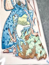 Image 4 of Copper Frog Dragon Print