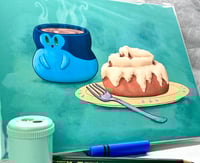 Image 2 of Hot Cocoa and Cinnamon Bun Print