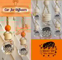 Image 1 of Car jar diffuser with choice of charm  & over 100 fragrance choices 