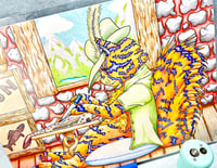 Image 2 of [Original Art] Geode the Kitty Bard