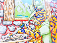 Image 3 of [Original Art] Geode the Kitty Bard
