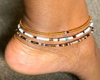 Image 1 of Rainbow Steps Leg Beads