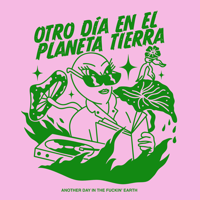 Image 5 of TOTE BAG ROSADA - 'Otro Día En El Planeta Tierra'