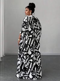 Image 2 of Ebony Ivory Flow Dress