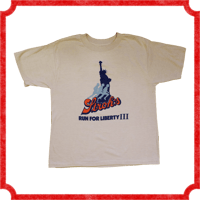 Image 1 of Stroh's/Adidas Run For Liberty Marathon T-Shirt