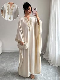 Image 1 of  Cream Whisper Dress