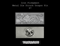 Image 1 of Iron Firmament Dragon Pin