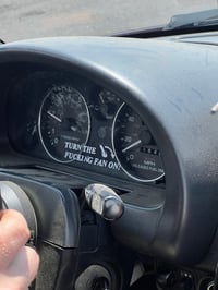 turn the f#%king fan on!