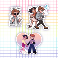 Image 1 of Chainlinked Stickers