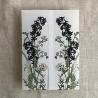 Image 14 of Eleanor floral printed vellum wrap for 5x7 cards PACK of 10