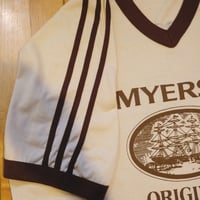 Image 3 of Myers's Rum Cream V-Neck Ringer T-Shirt