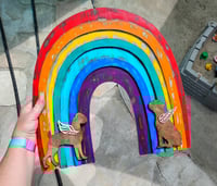 Image 2 of Rainbow Bridge Memorial Wall Hanging