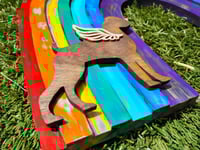 Image 3 of Rainbow Bridge Memorial Wall Hanging