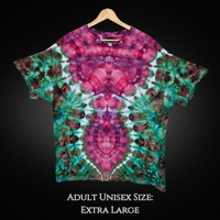 Image 1 of Adult Unisex Ice Dyed T-Shirt