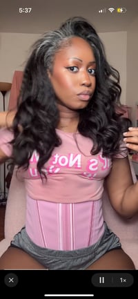 Image 1 of ISee Hair Kinky Straight Half Wig