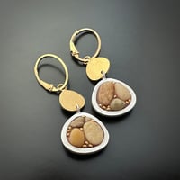 Image 1 of B-side Pebble Earrings