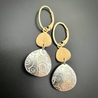 Image 2 of B-side Pebble Earrings