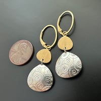 Image 3 of B-side Pebble Earrings