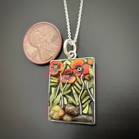 Image 3 of Dancing Poppies Pendant