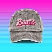 Image 2 of Beans embroidered dad cap