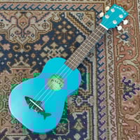 Image 1 of Makala Soprano Shark Ukulele - Mako Blue